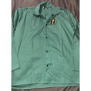 TILLMAN FR WORK SHIRT GREEN MENS SIZE 5X NEW WITH TAGS